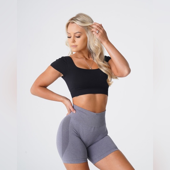 NVGTN Black Serene Seamless Bra Size Medium New with tag - Picture 3 of 12